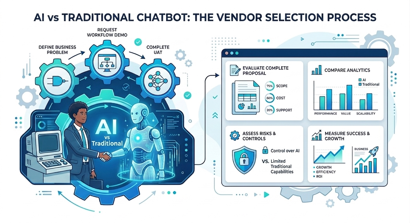 AI Chatbot vs Traditional Chatbot