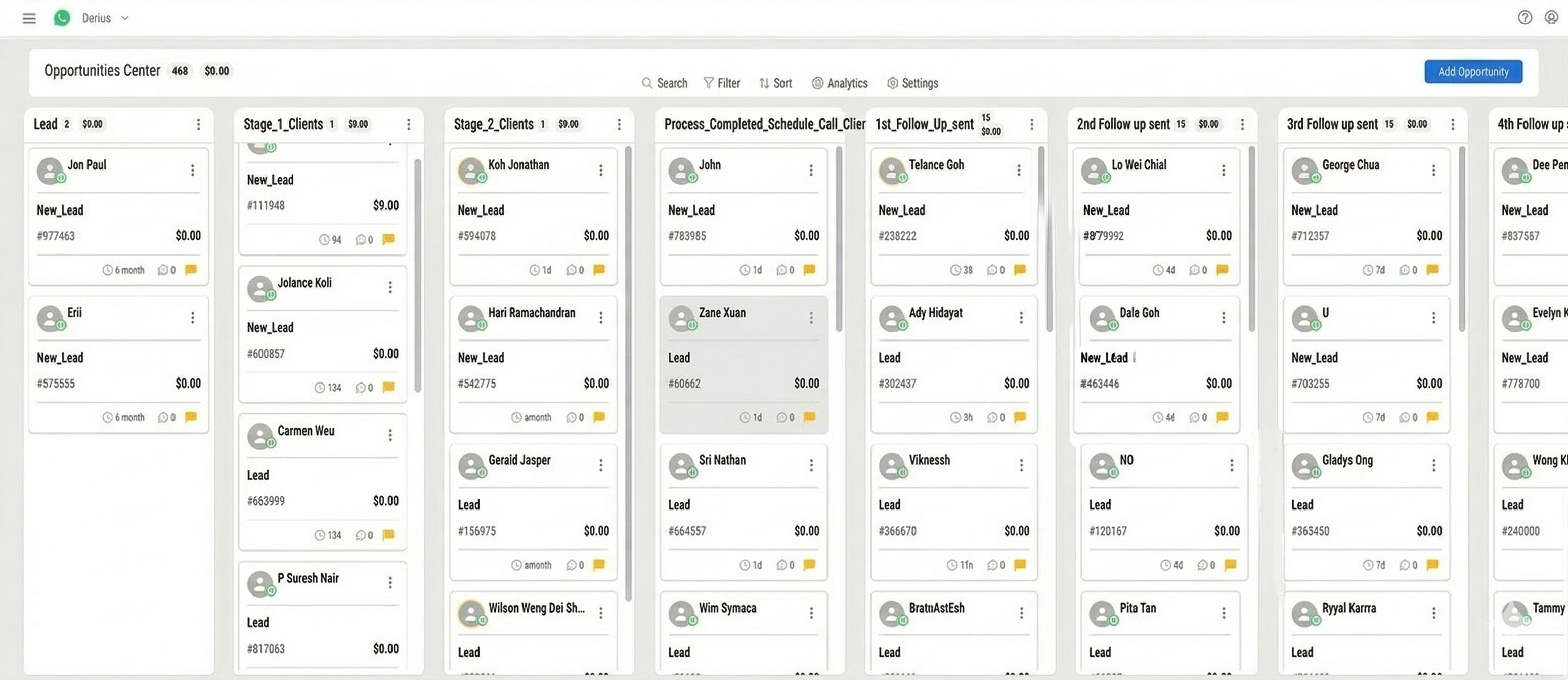 Lead Pipeline Dashboard