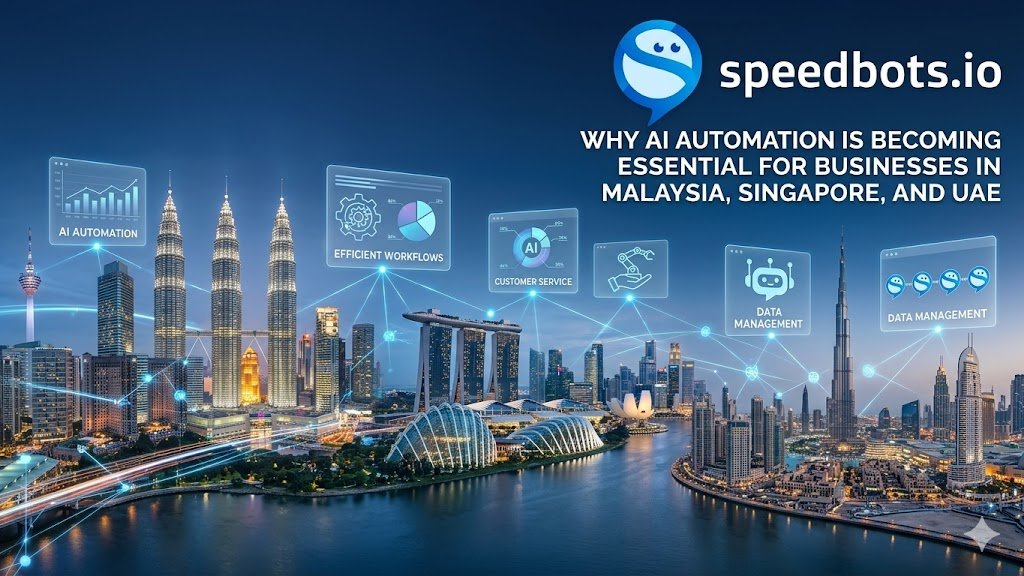Why AI Automation Is Becoming Essential for Businesses in Malaysia, Singapore, and UAE.