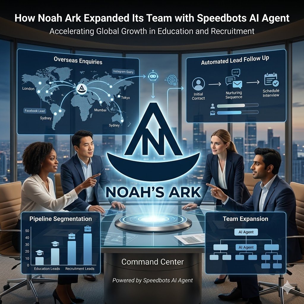 How Noah Ark Expanded Its Team with Speedbots AI Agent